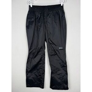 REI Co-op Essential Rain Pants Womens S Petite Ankle Zip Waterproof 137554